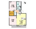 リビングタウンIC小郡 A棟の間取り画像