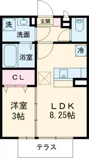 セゾンコートの間取り画像