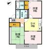 ヴィラクレスト B棟の間取り画像