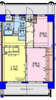 第2ノベハイツの間取り画像