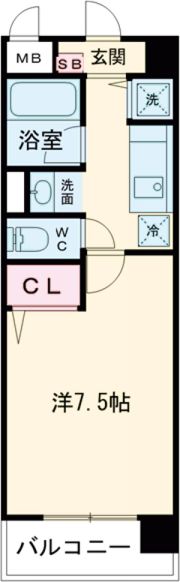 マ・ピエースの間取り画像