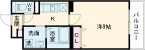 クローバー英賀保駅前の間取り画像