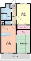 ローザヴィヴァーチェの間取り画像