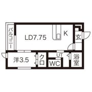 RISE(ライズ) A棟の間取り画像