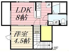 ディアコート鷹乃杜の間取り画像