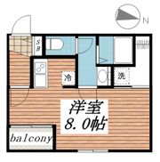 カーサトリプルエーの間取り画像