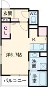 アウローラ長束西の間取り画像