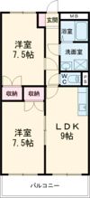 ハイネスコーポの間取り画像