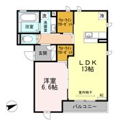 プランドールコートの間取り画像