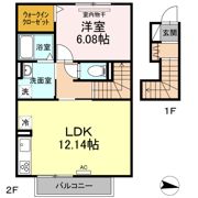 ブリーズ六条の間取り画像