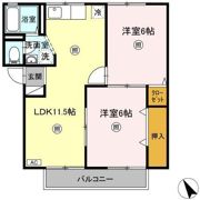 プレジール小野 E棟の間取り画像
