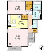 ウィット桜町の間取り画像