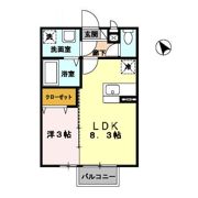 ベアーレ高屋敷の間取り画像