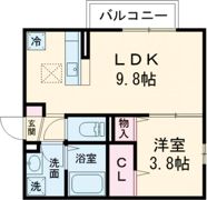 喜宝 Ichinoseの間取り画像