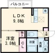 喜宝 Ichinoseの間取り画像