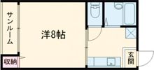 コーポ石井の間取り画像