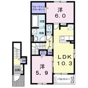 エストベールの間取り画像