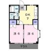 清水コーポの間取り画像
