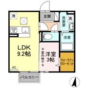 リコリスの間取り画像