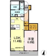 コンフォーレ A棟の間取り画像
