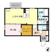 レコルト Ⅱ Aの間取り画像