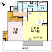 アヴニールマルシェ B/C Cの間取り画像