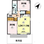 アルカディア B棟の間取り画像