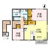 ソシア Aの間取り画像