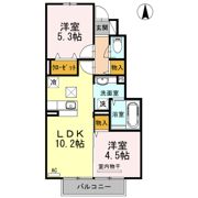 ソレイユカルチェ B棟の間取り画像