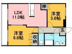 シーサイドヒルズHKⅡの間取り画像