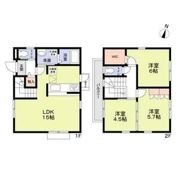 西新井栄町2丁目戸建の間取り画像