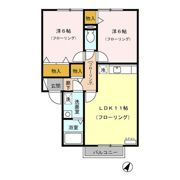 プチソレイユの間取り画像