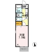 フローラ Aの間取り画像