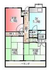 シティライト榊の間取り画像