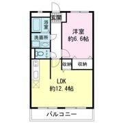 LATTE外原館の間取り画像