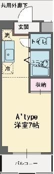 メゾン平成の間取り画像