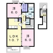 グランツソレアードの間取り画像