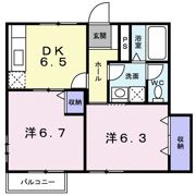 オリーブハイツの間取り画像