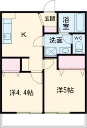 モイセス薬園町の間取り画像