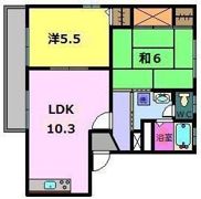 グリーンヒルの間取り画像