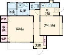 青梅市河辺町8丁目戸建の間取り画像