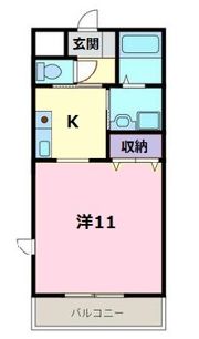 ティーワン緑町の間取り画像