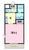 ティーワン緑町の間取り画像