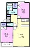 ボヌール ナンの間取り画像
