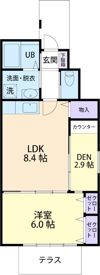L＆Eグラシアス Ⅱの間取り画像