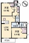 グランマスト太田 B棟の間取り画像