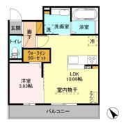 クレール白井の間取り画像