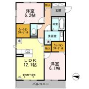 グランコンフォート Cの間取り画像
