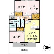 リヴェール コートの間取り画像