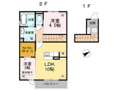 フェリオ望の間取り画像